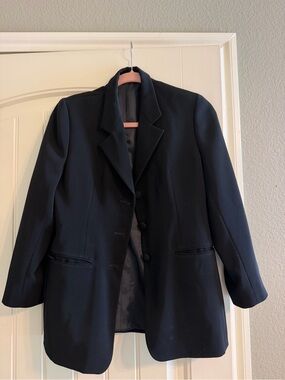 Women's Black Tailored Blazer Jacket